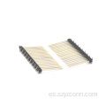 Conector de cabezal de clavija de paso de 2,54 mm 20P